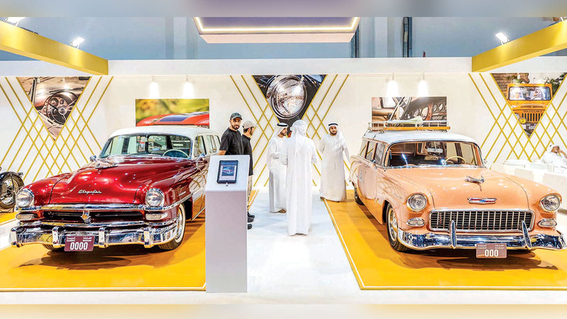 النادي يشارك في المعرض بـ3 من أندر السيارات والدرّاجات القديمة. من المصدر