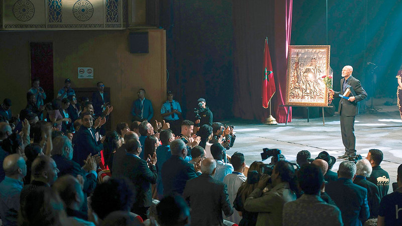 أبوالقناطر سعيداً بتكريمه في &laquo;المغاربي للفيلم&raquo;. عن حساب المهرجان