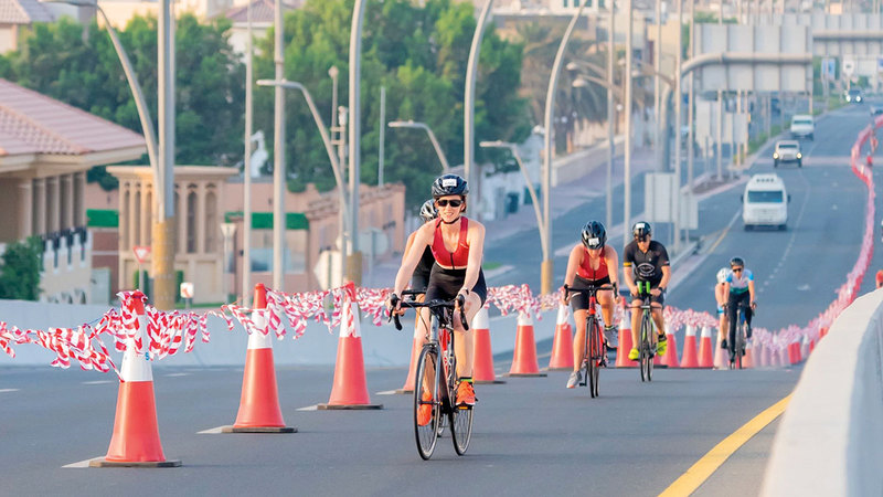 المتسابقات تنافسن في 3 رياضات. من المصدر