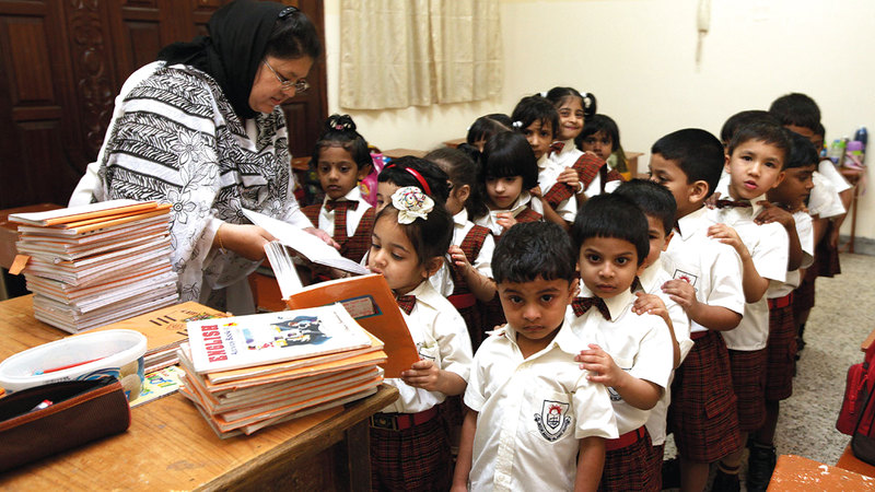 التعليم أولوية استراتيجية للإمارة في سعيها نحو ريادة مستقبل مستدام قائم على المعرفة. أرشيفية