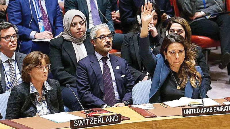 قرقاش أشاد بالأداء الاستثنائي لـ&laquo;فريق الإمارات&raquo; في مجلس الأمن. وام