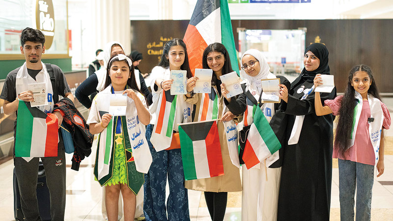 مطار دبي شكل نقطة البداية لبرنامج شامل أعده القائمون على تحدي القراءة العربي للمتأهلين. من المصدر