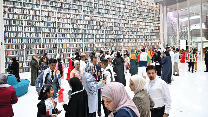 يمثل الطلاب من أصول عربية 24 دولة من مختلف أنحاء العالم الغربي.  تصوير: أحمد عرديتي