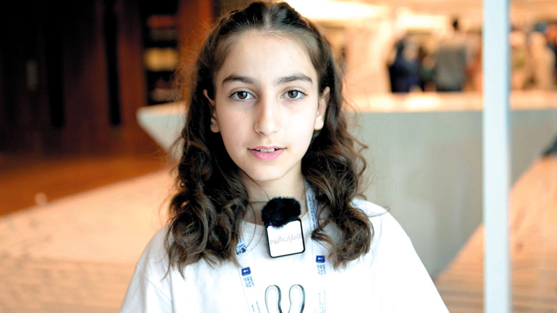 سيدرا الششتاوي: أمتلك القدرة على القراءة ومعرفة الألوان، وقراءة أي شيء بشكل مباشر وأنا مغمضة العينين.