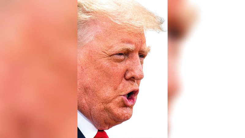 منافسو ترامب الجمهوريون يزعمون أنه فقد إدراكه المعرفي أيضاً. أ.ف.ب