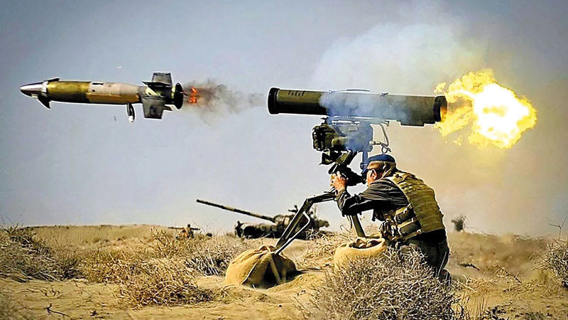 الصاروخ يمكن إطلاقه من خلال منصة تُثبّت على الأرض أو الكتف. أرشيفية