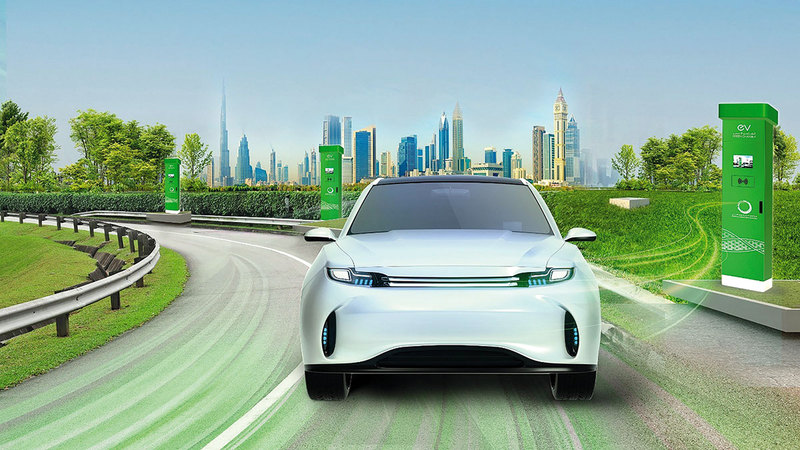 نسبة محطات الشحن إلى السيارات في الإمارات تعد الأعلى في العالم. أرشيفية