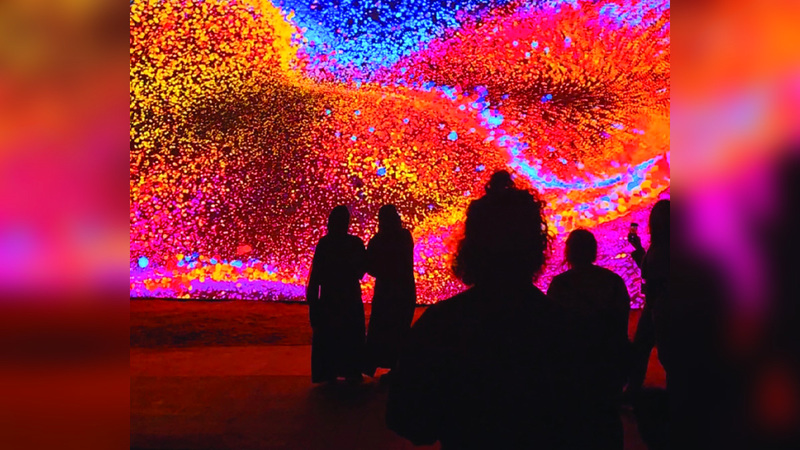 دورة المعرض الأولى تنظم تحت عنوان «سكون الضوء» في مجموعة من مناطق وجزر أبوظبي.  الإمارات اليوم