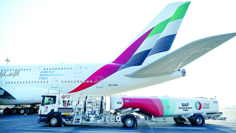 «إينوك» ساعدت في تأمين الوقود للرحلة التجريبية. من المصدر