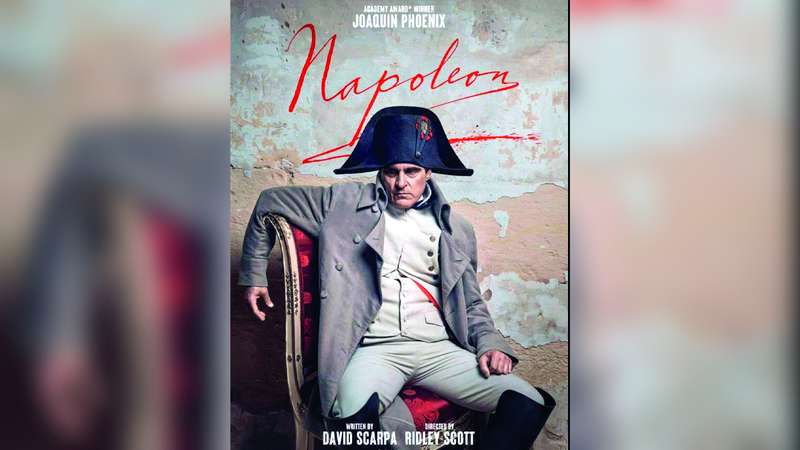 الملصق الدعائي لفيلم «نابليون». أرشيفية