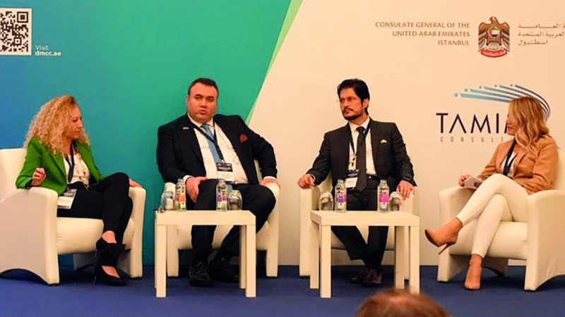 قادة الأعمال الأتراك تعرفوا على بيئة الاستثمار في دبي. من المصدر