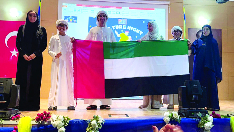 3 ميداليات ذهبية وميدالية فضية وبرونزيتان فاز بها أطفال الإمارات. من المصدر