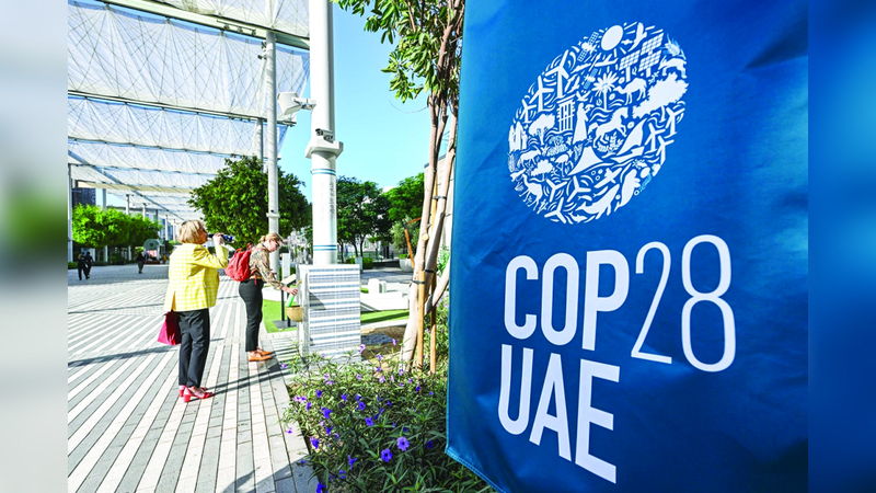 المؤتمر يتطلع إلى تعاون جميع الدول  لتحقيق نتائج ومخرجات ملموسة لمعالجة تحدي تغير المناخ.  تصوير: باتريك كاستيلو