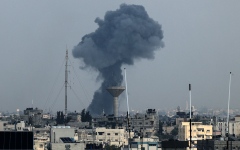 الصورة: إسرائيل تمهل حماس أسبوعا للتوصل إلى اتفاق لوقف إطلاق النار