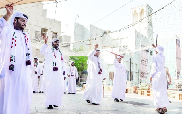 الصورة: «السيف» في «عيد الاتحاد».. احتفال بروح الثقافة الإماراتية الأصيلة