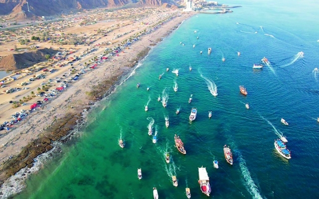 الصورة: 500 قارب تحتفل بعيد الاتحاد الـ 52 في دبا الفجيرة