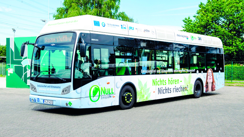 حافلة تعمل بالهيدروجين في ألمانيا. أرشيفية