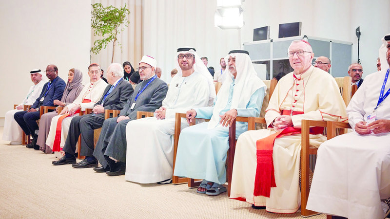 خلال تدشين الجناح. وام