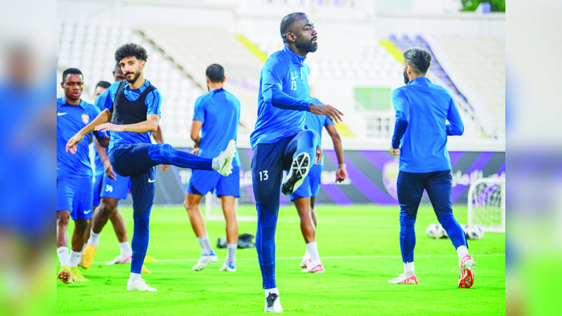 من تدريبات العين قبل السفر إلى تركمانستان. من المصدر