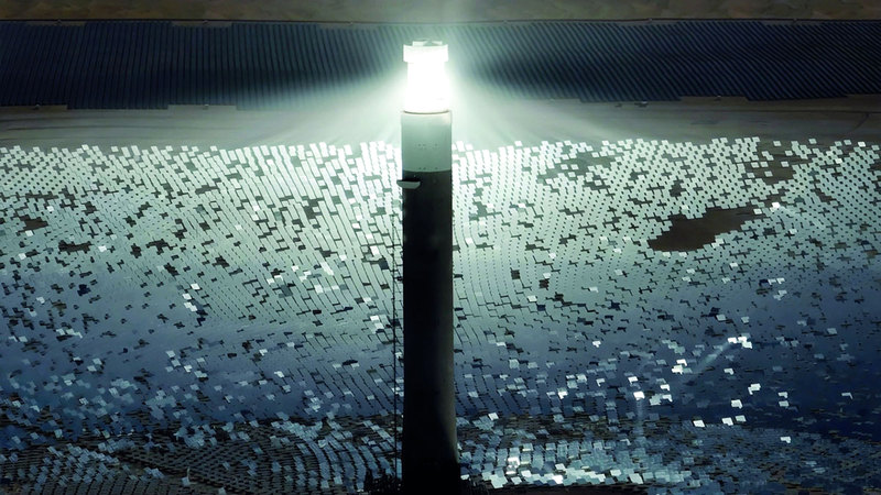 المشروع يرسّخ مكانة دبي مركزاً عالمياً للاقتصاد الأخضر ونموذجاً في الاعتماد على الطاقة النظيفة. أرشيفية