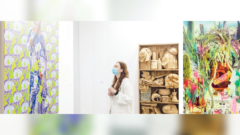 أكثر من 100 صالة تشارك في النسخة 17 من معرض «آرت دبي». الإمارت اليوم