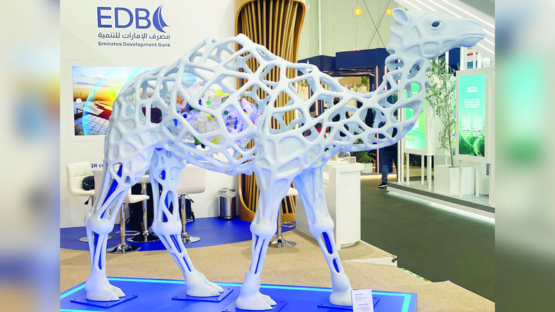 «سفينة الصحراء المفقودة» يأتي بتصميم شبكي مبتكر لما يحمله من رمزية متعددة الأبعاد. الإمارات اليوم