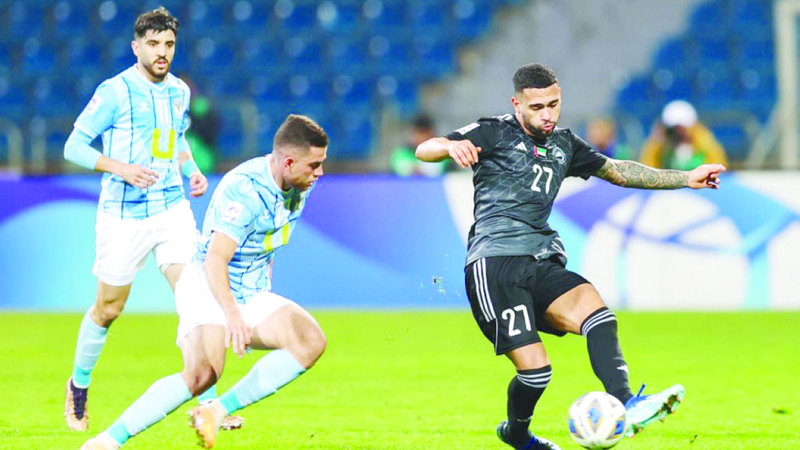 آخر مباراة للشارقة خسرها أمام الفيصلي الأردني في دوري أبطال آسيا. من المصدر