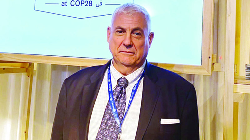 داني سيبرايت: النسخة الحالية من المؤتمر فريدة، لاسيما أن الإمارات تطلب من المشاركين تقديم خطط ملموسة حول كيفية تنفيذ مبادرات الاستدامة.