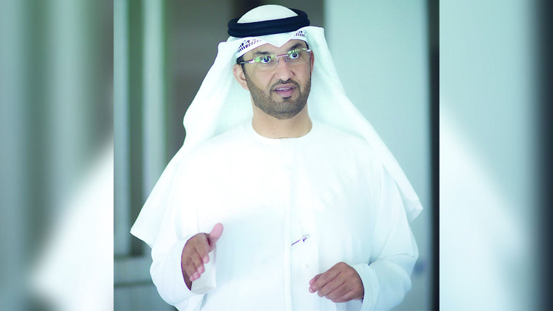 وزير الصناعة والتكنولوجيا المتقدمة رئيس «كوب 28»: الدكتور سلطان أحمد الجابر.