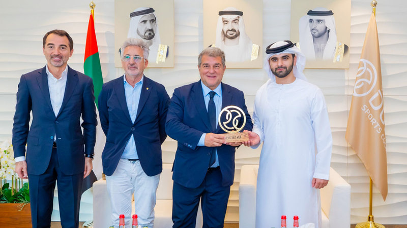Mansour bin Mohammed: Dubai is keen to strengthen its position as a global sports destination