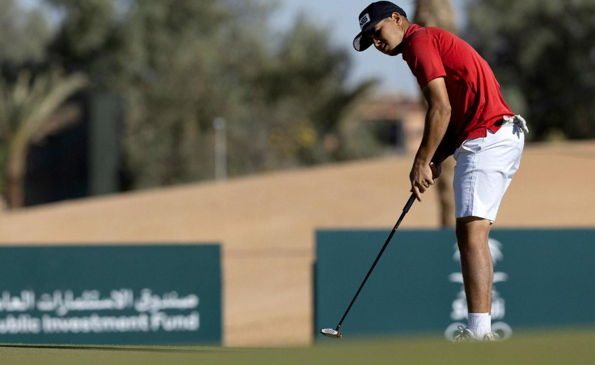 Distinguished Arab participation in the Saudi Open Golf Championship