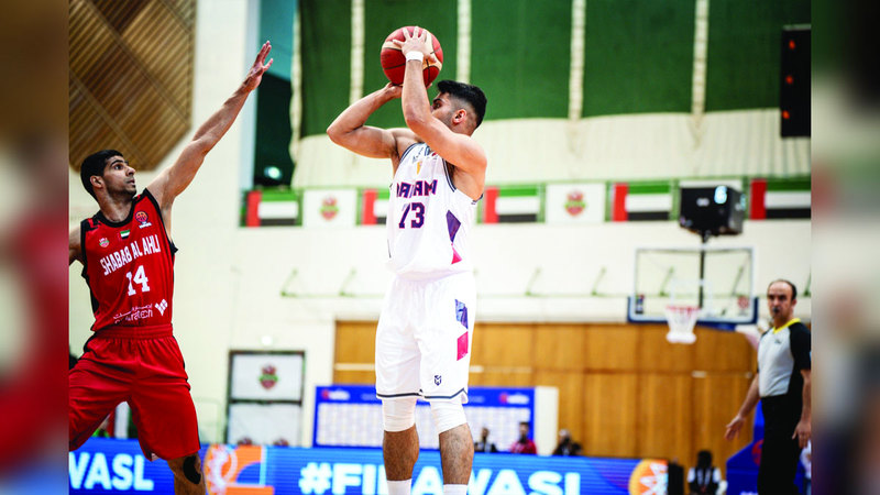Shabab Al-Ahly basket loses with the “triples” weapon against Manama
