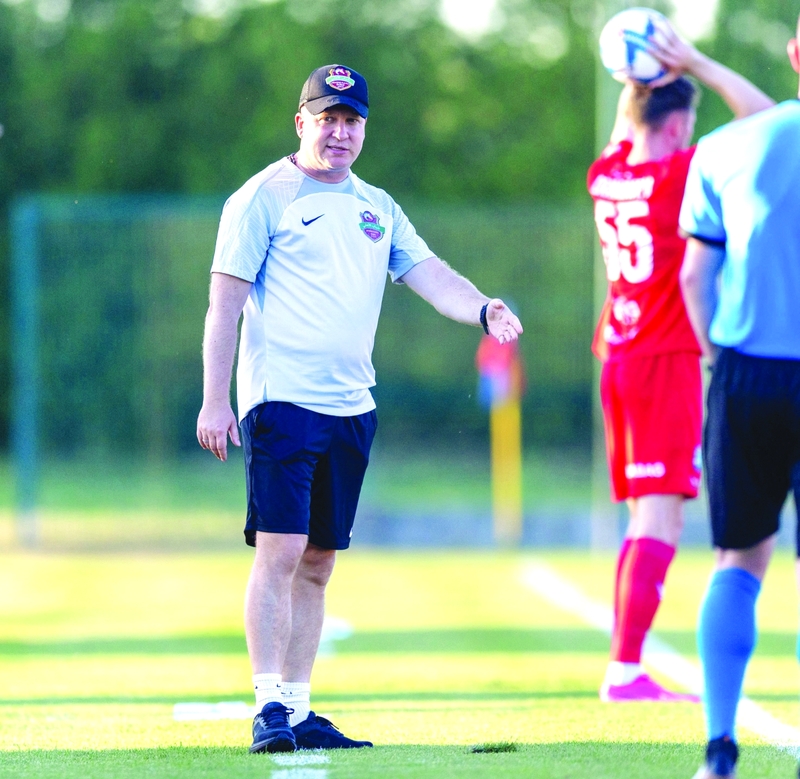 مدرب شباب الأهلي ماركو نيكوليتش. من المصدر