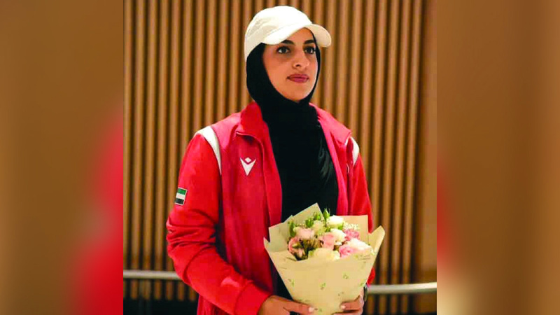 عائشة آل علي مرشحة لبلوغ أولمبياد باريس 2024. من المصدر