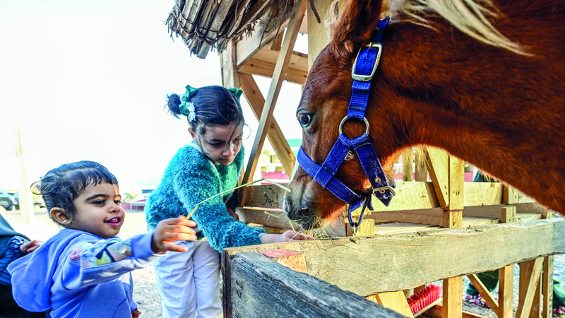 للأطفال نصيب كبير في &laquo;يازار&raquo;. تصوير: باتريك كاستيلو