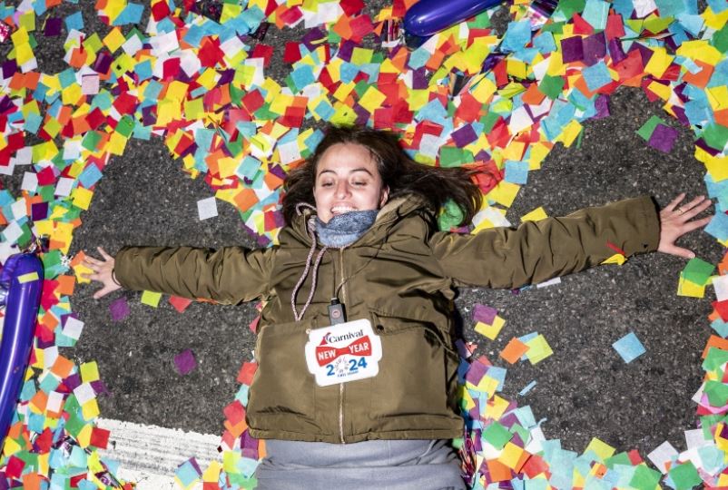 صور من حول العالم لاحتفالات رأس السنة الميلادية 2024. الصور عن وكالات