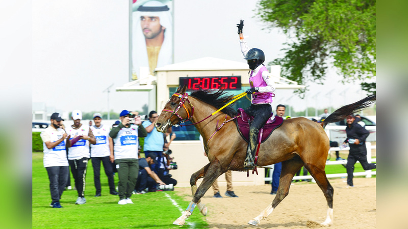 سباق السيدات أقيم أمس لمسافة 101 كيلومتر. من المصدر