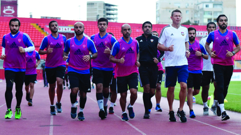 من استعدادات حكام المباريات قبل بداية الموسم. من المصدر