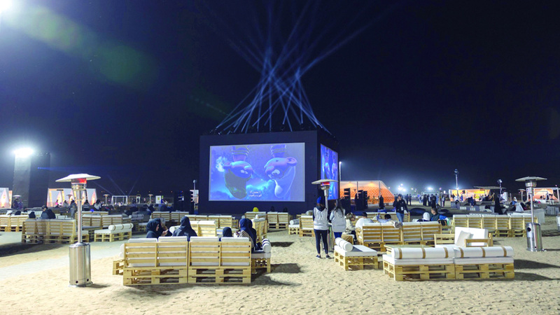 مضامين وحكايات نوعية تسردها تشكيلة أفلام النسخة الثالثة من مهرجان «المرموم: فيلم في الصحراء». من المصدر