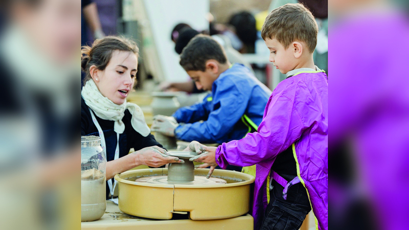 فعاليات المهرجان ترضي ذائقة الصغار والكبار. من المصدر