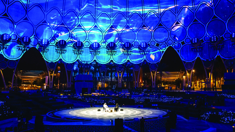 «قبة ساحة الوصل» الأيقونية ستشهد عروض المهرجان. من المصدر