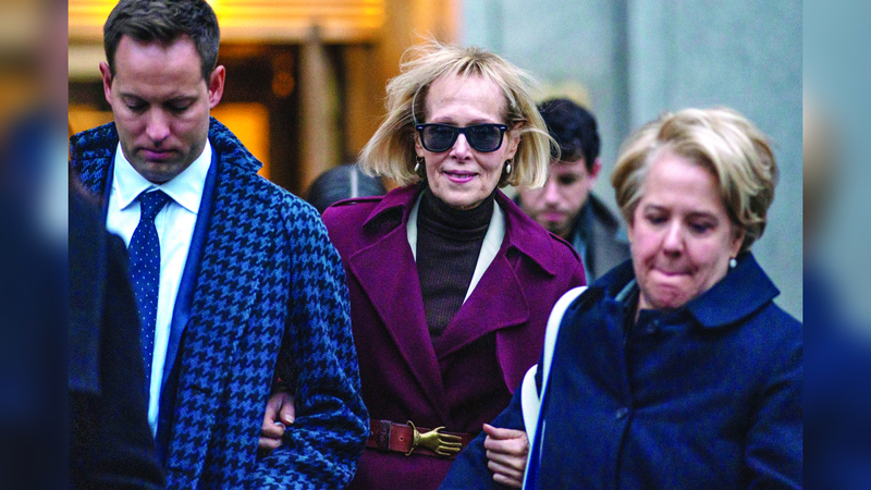 جين كارول تقاضي ترامب حالياً. رويترز