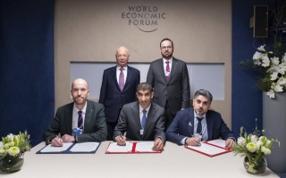 الصورة: الإمارات تطلق خلال منتدى &laquo;دافوس&raquo; مركزاً للسياسات التجريبية للتجارة العالمية