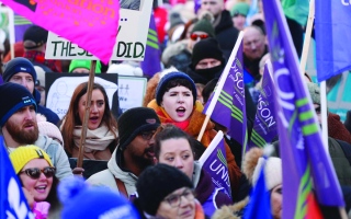 الصورة: الركود والبؤس يخيمان على إيرلندا الشمالية في 2024