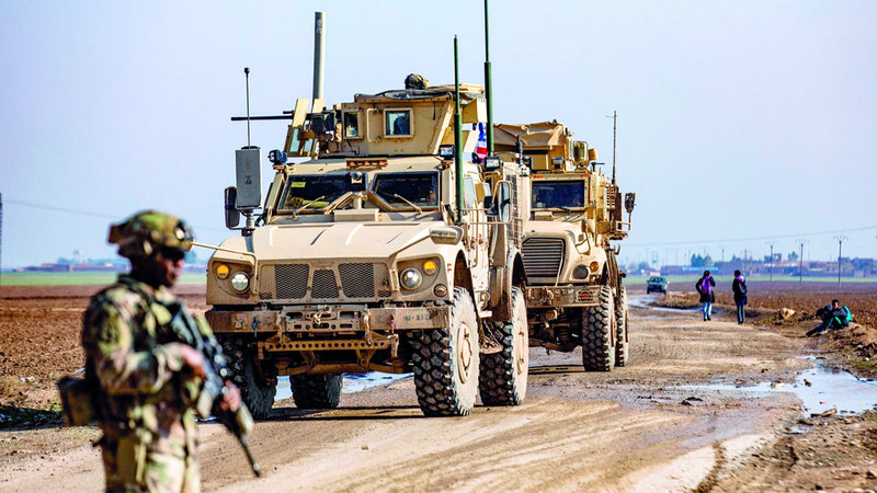 البعض يرى أن انسحاب القوات الأميركية من العراق قد يؤدي إلى فراغ أمني.  أرشيفية