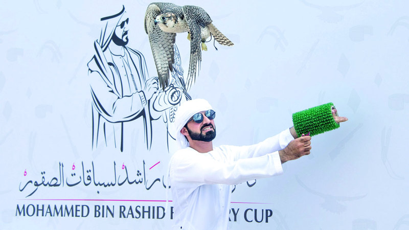 المنافسات تشهد مشاركة قياسية لأكثر من 3000 طير. من المصدر