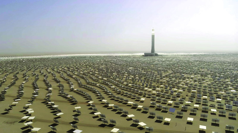 دبي تهدف إلى توفیر 100% من القدرة الإنتاجیة للطاقة من مصادر نظیفة بحلول عام 2050. أرشيفية