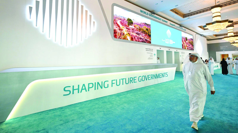 القمة العالمية للحكومات تستهدف فهم الواقع وتلبية متطلباته بما يراعي خير الشعوب. تصوير: باتريك كاستيلو - أرشيفية