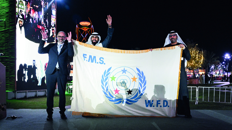 استضافة أبوظبي مؤتمر (WFD) تعد الأولى على مستوى الشرق الأوسط وشمال إفريقيا. وام