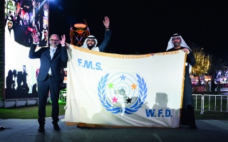 الصورة: أبوظبي تتسلم راية تنظيم المؤتمر العالمي للاتحاد العالمي للصم 2027